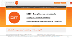 Desktop Screenshot of directit.pl